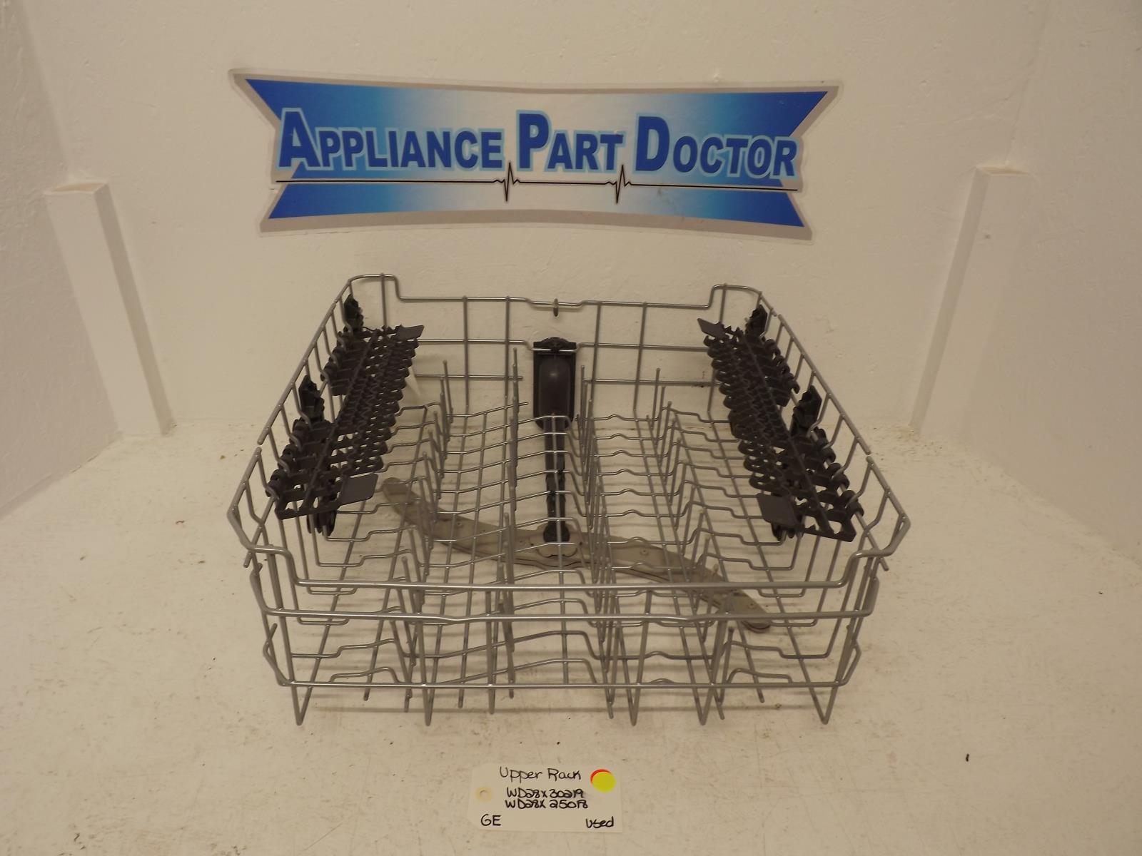GE Dishwasher WD28X30219 WD28X25018 Upper Rack Used GE Dishwasher WD28X30219 WD28X25018 Upper Rack Used